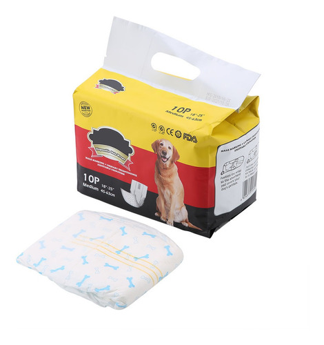 Pañal Sanitario Para Perro Macho, Perrito, Panza