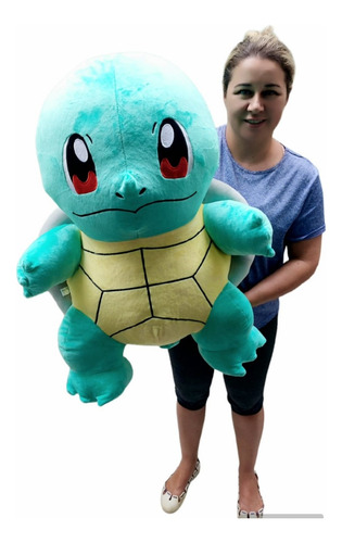 Tartaruga Verde Pelucia Gigante 90cm Pokemon C/ Frete Grátis