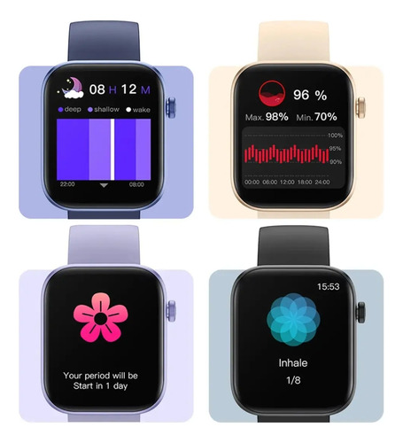 Relógio Smartwatch Colmi P71 Tela 1,9 Chamada Bluetooth