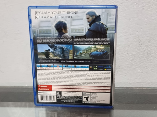 Final Fantasy 15 Para Playstation 4 - Garantizado (Usado)