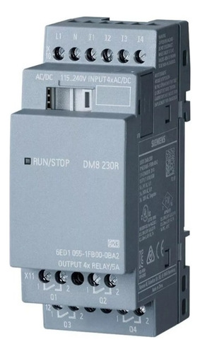 Modulo Logo V8! Dm8 230r Siemens Mfr 6ed1055-1fb00-0ba2