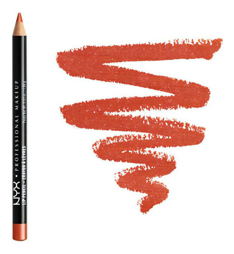 Nyx Slim Lip Pencil Lápis Delineador Boca - Lindas Cores Cor Spl852 Pumpkin