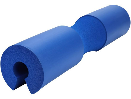 Almohadilla De Levantamiento De Pesas Con Barra, Almohadilla Protectora Para El Cuello En Cuclillas Del Hombro Con Sus Correas De Sujeción, Cómoda Almohadilla De Esponja De Espuma (azul