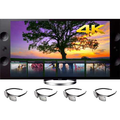 Smart Tv Led 3d 55  Sony Xbr-55x905, 4k Slim, Wi-fi, Nfc
