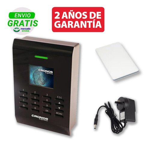 Imagen 1 de 5 de Reloj 405 Control Horario Asistencia Accesos Personal Cronos