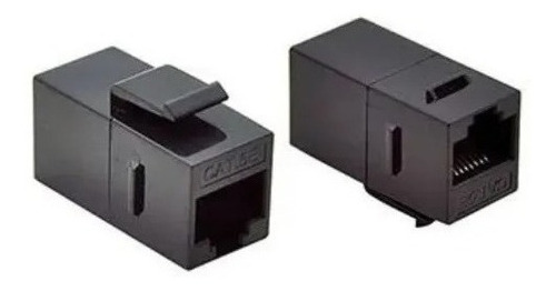 Adaptador Union Ficha Rj45 Cupla Hembra Red Cat 5 X 10 Uni