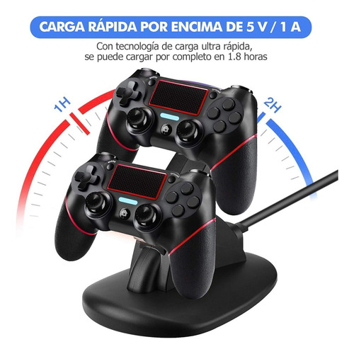 Cargador Mando Playstation 4 / Ps4 Slim Pro Dual Shock