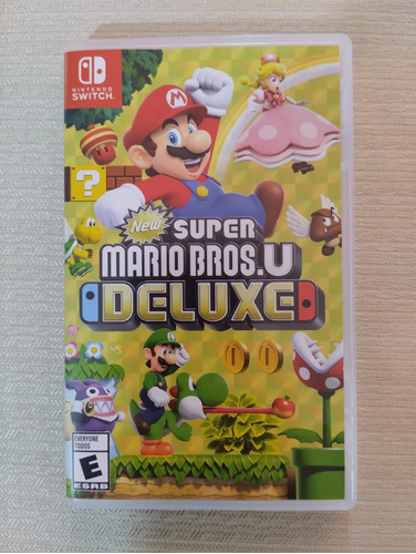 Juego New Super Mario Bros. U Deluxe Para Nintendo Switch 
