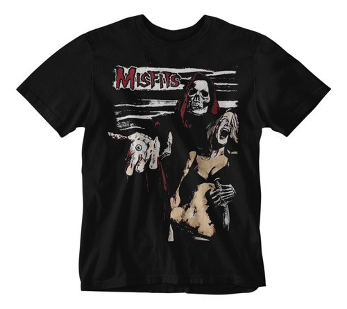 Camiseta Horror Punk Misfits C12