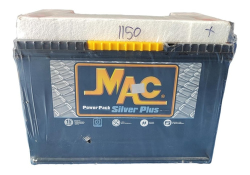 Batería Mac Silver 27r1150mc Toyota Hilux, Prado, Txl, Inos 