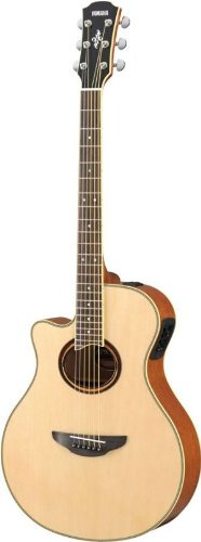 Apx700 Acustica Guitarra Electrica Natural Zurdo