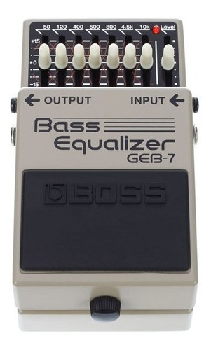 Pedal Ecualizador Bajo Boss Geb-7 7 Bandas - Oddity