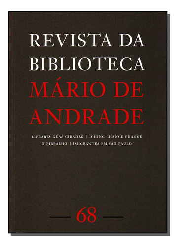 Libro Revista Da Biblioteca Mario De Andrade N 64 De Imprens
