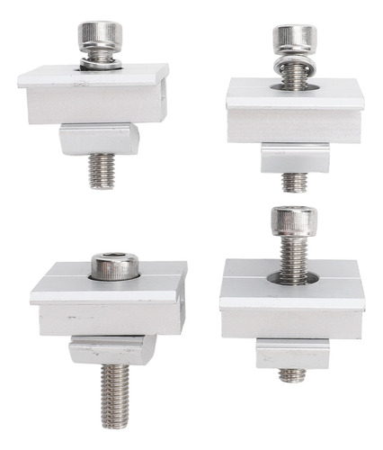 Abrazaderas Para Paneles Solares De 35 Mm, 4 Piezas, Soporte