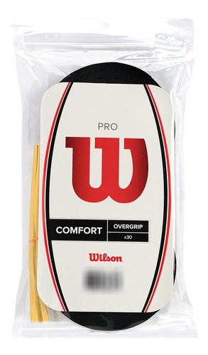 Overgrip Wilson Pro Pack Preto Com 30 Unidades