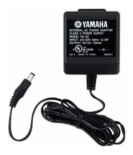 Adaptador De Corriente Yamaha Pa3c Pa-3c Teclados Psr E 