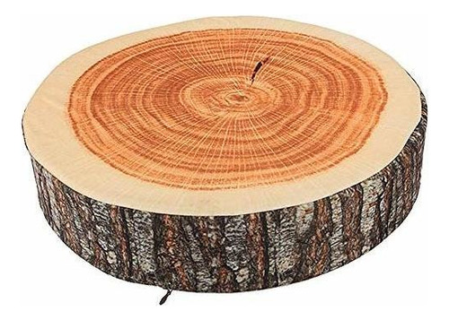 Bqlzr De Madera De Brown Árbol Ronda Sillón De Felpa Suave 