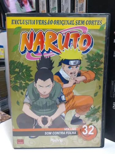 Dvd Original Do Filme Naruto Volume 32 Som Contra Folha