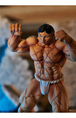 . Figura De Acción Hanma Baki Boy Kaoru Hanayama De 18 Cm,