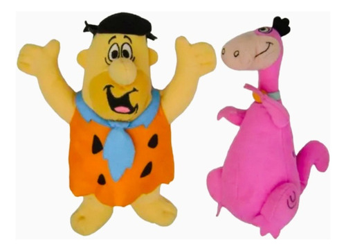 Los Picapiedras Pedro Dino Peluches Hanna Barbera Mcdonalds