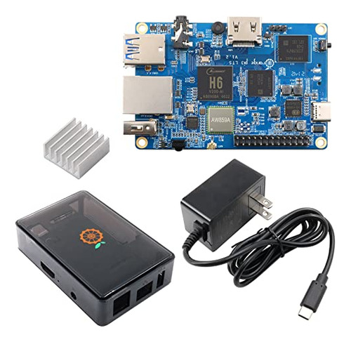 Orange Pi 3 Lts Allwinner H6 2 Gb Lpddr3 8 Gb Emmc Flash Qua