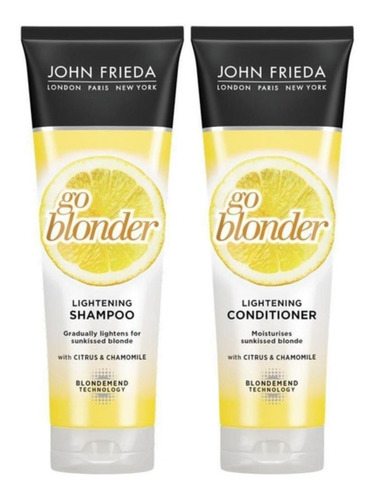 John Frieda Shampoo + Condic Sheer Blonde Go Blonder 250ml