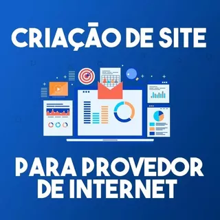 Template Website Provedor Internet Moderno Chamativo