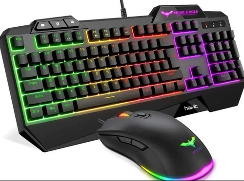 Combo De Teclado Gamer 