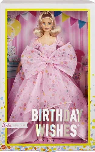 Birthday Wishes Barbie Doll 2021 Signature