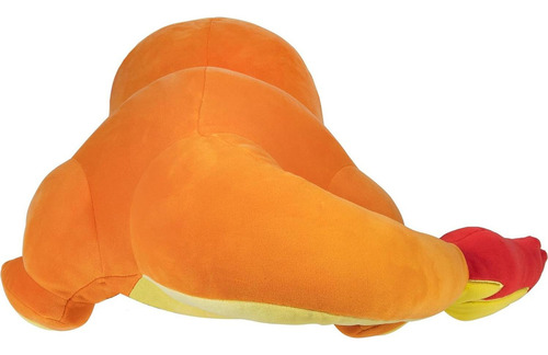 Peluche Pokémon Charmander Durmiendo 45.72 Cm Suave