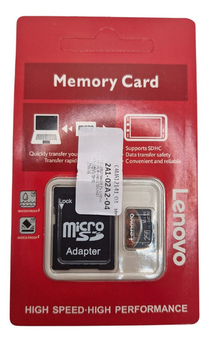 Tarjeta Micro Sd  256 Gb Alta Velocidad Lenovo 