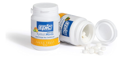 Epic Mentas 100% Xylitol Saror Fruta Fresca Sin AzĂșcar
