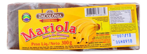 Dulce De Banana Ticholo Sabor Original