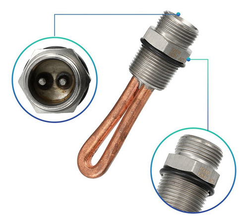 Kit De Calefactor De Bloque De Motor De 120 V 750 W Para Ram