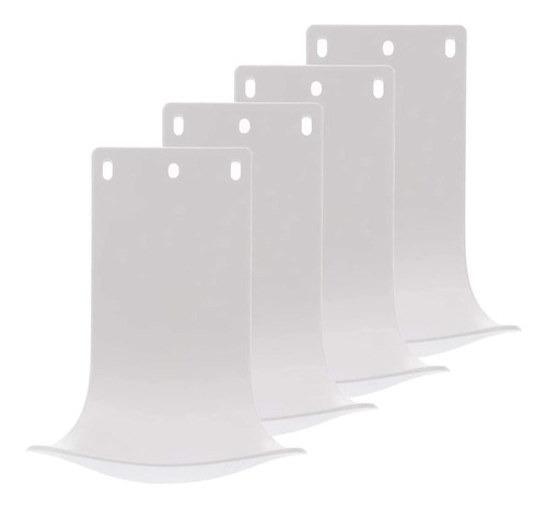 4pcs Bandeja De Goteo Para La Pared Montado Dispensador...