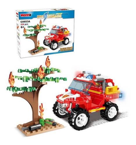 Carro De Bomberos Lego Fire Brigade 