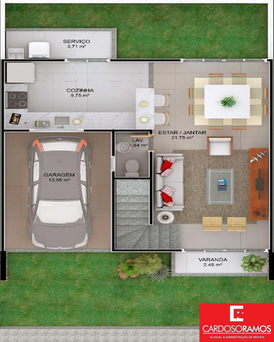 Imagem 5 de 5 de A Ckm Construtora, Tem O Prazer De Apresentar O Seu Mais Novo Lançamento. - Ca00890 - 68729336
