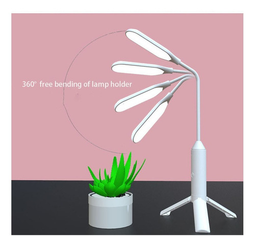 Lámpara Flexible Recargable Usb Escritorio Estudio Dibujo
