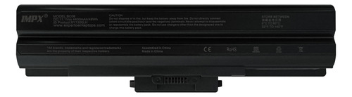 Bateria Sony Vaio Vgp-bps13 Vgn-fw37j/b Vgn-fw41e/h Negra