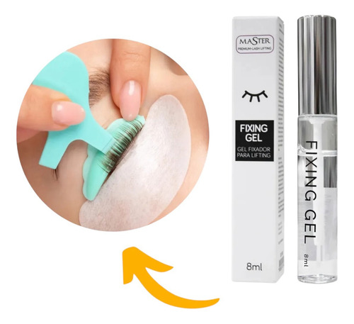 Gel Fixador Cílios Lash Lifting Cola Adesivo 8ml Master