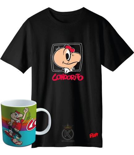 Polera Condorito + Tazon - Plop - Comica - Estampaking