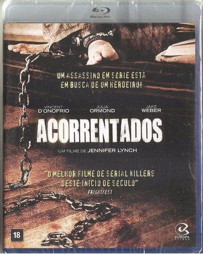 Blu Ray Acorrentados - Julia Ormond Jake Weber Gina Phillips