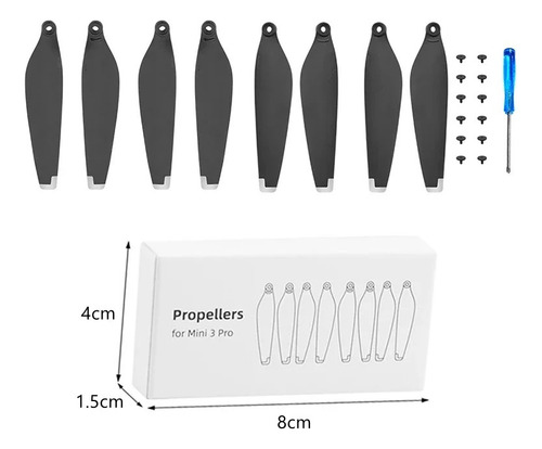 2 Pares Drones Palas De Hélices Para Dji Mini 3 Pro 6030