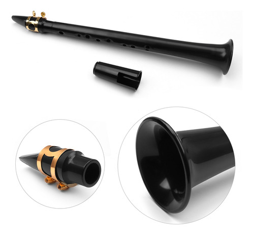 Instrumento De Viento De Madera, Saxo De Bolsillo Negro, Min