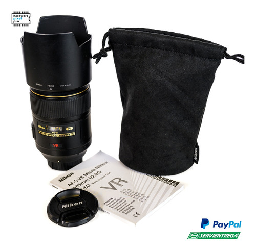 Nikon 105 F/2.8g Af/s Vr Micro Lente Fotográfico Profesional