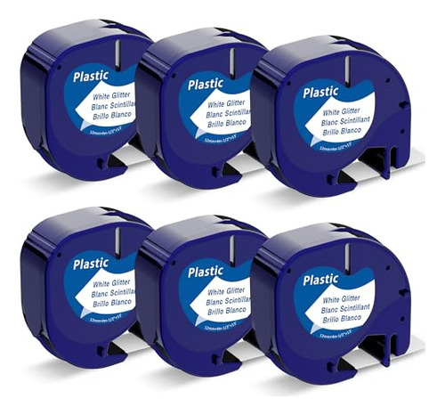 Pack De Etiquetas Labelife Para Dymo Letratag 12mm