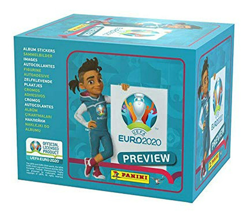 Panini Ep20stp Euro 2020 Preview Stickers Collection Packs, 