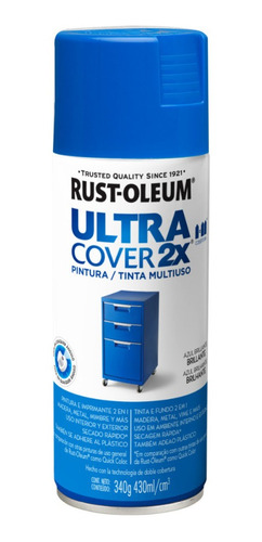 Pintura En Aerosol Brillante Rust Oleum Ultra Cover 340 Gr