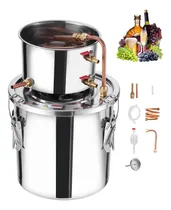 Comprar Vevor Alcohol Still, 3 Gal 11.4 L Disdillador De Alcohol De 