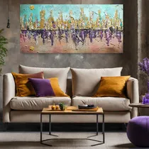 Comprar Cuadros Pintados A Mano Texturados Abstractos Modernos 